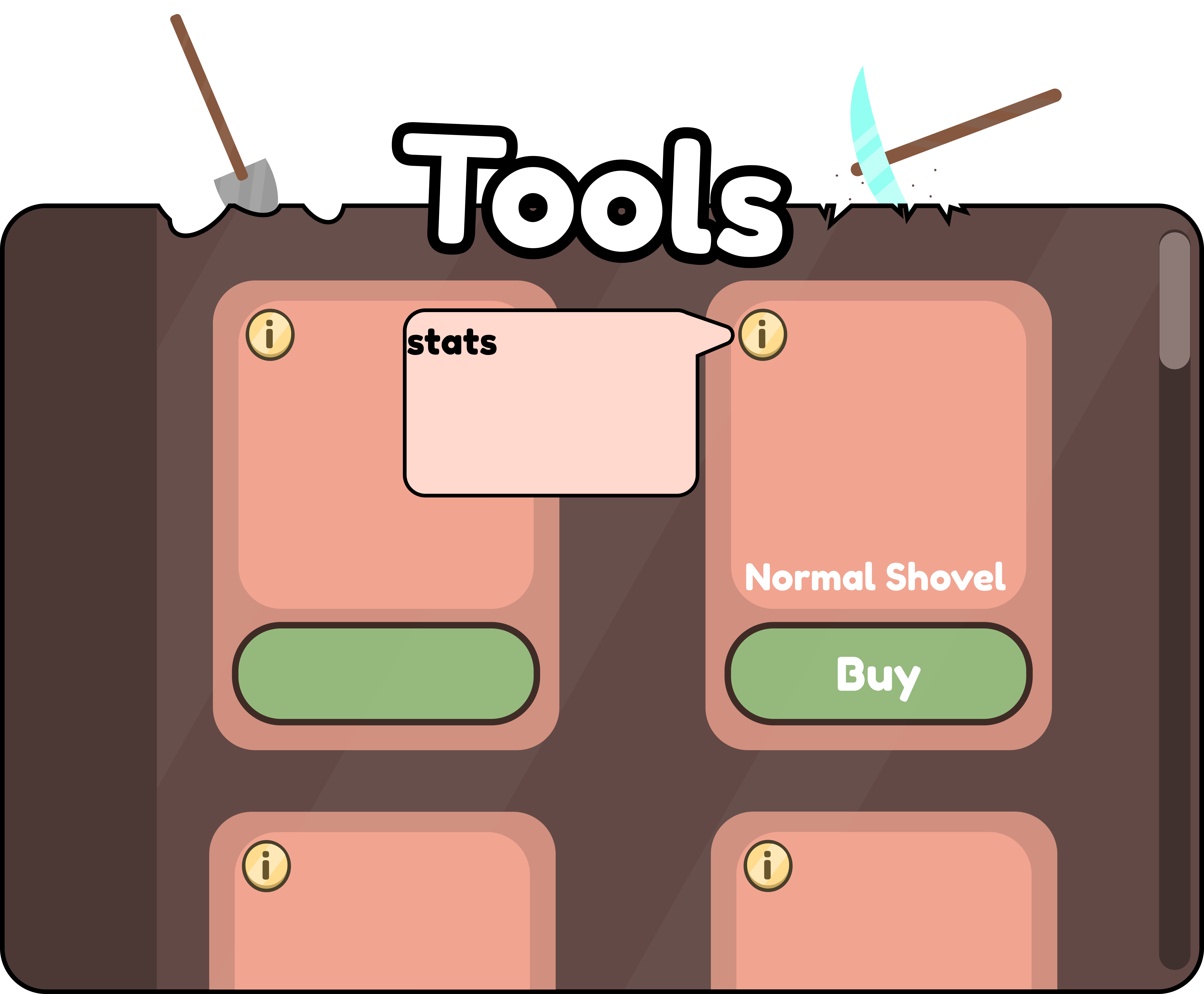 Tools Shop UI